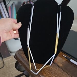 Handmade Elegant Gold and Silver Double Or Single Necklace